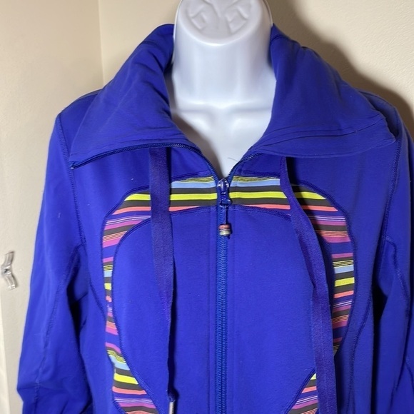 LULULEMON Full Zip Hoodie Size 10 - Picture 2 of 11